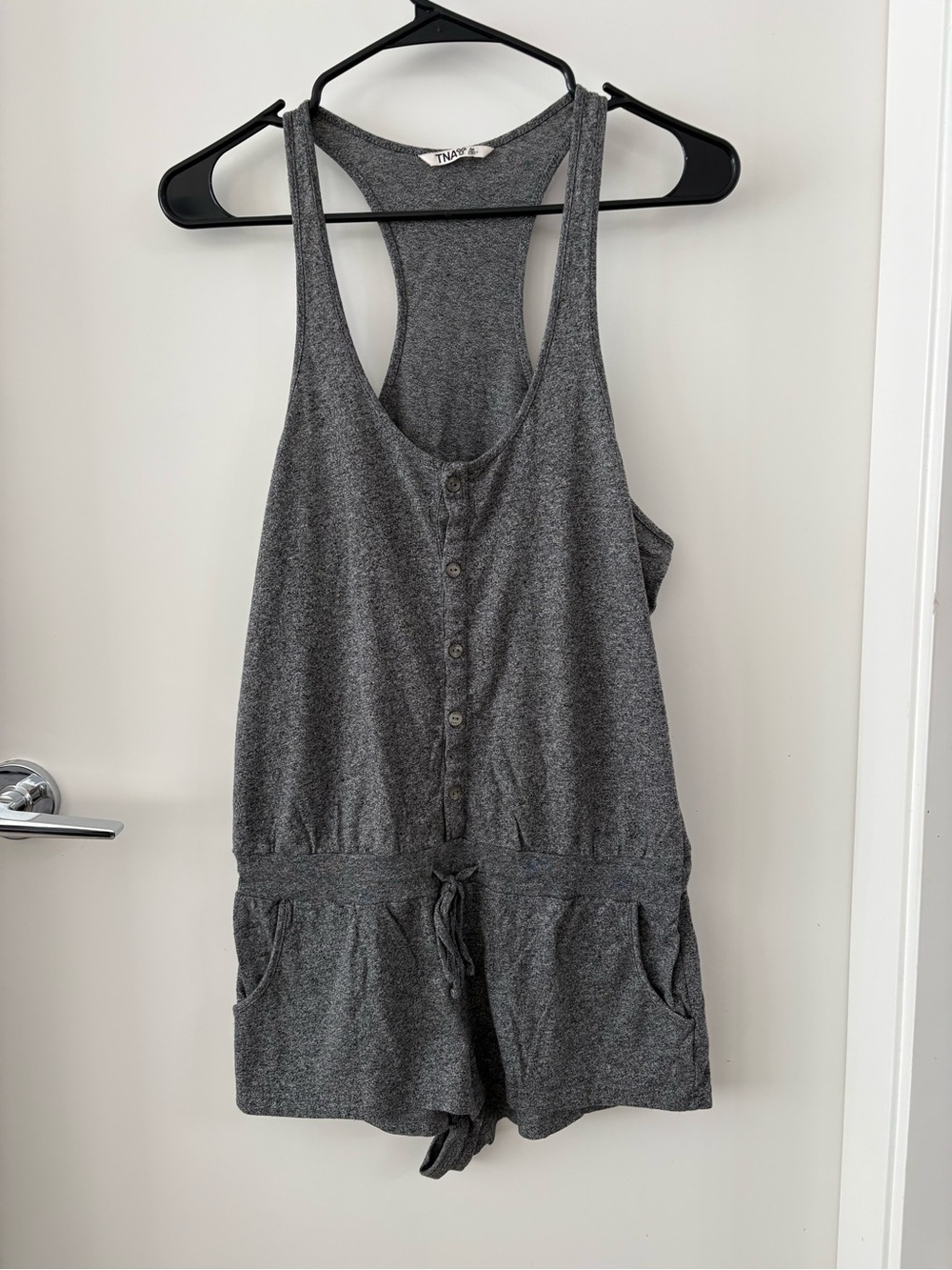 Gray One-Piece Romper - TNA